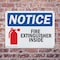 Signmission Fire Extinguisher Inside OSHA Notice Sign, Plastic, 10in W x 7in L, 2PK OS-2PACK-NS-P-710-L-12599 - alternate 2
